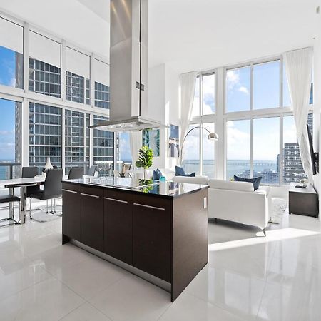 Iconic Luxurious High Ceilings Unit Brickell W Lägenhet Miami Exteriör bild