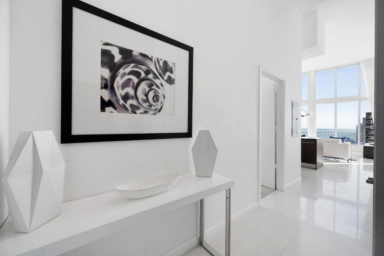 Iconic Luxurious High Ceilings Unit Brickell W Lägenhet Miami Exteriör bild
