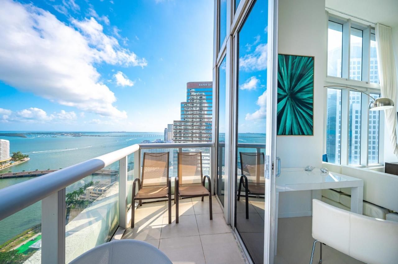 Iconic Luxurious High Ceilings Unit Brickell W Lägenhet Miami Exteriör bild