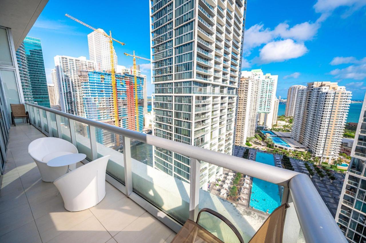 Iconic Luxurious High Ceilings Unit Brickell W Lägenhet Miami Exteriör bild