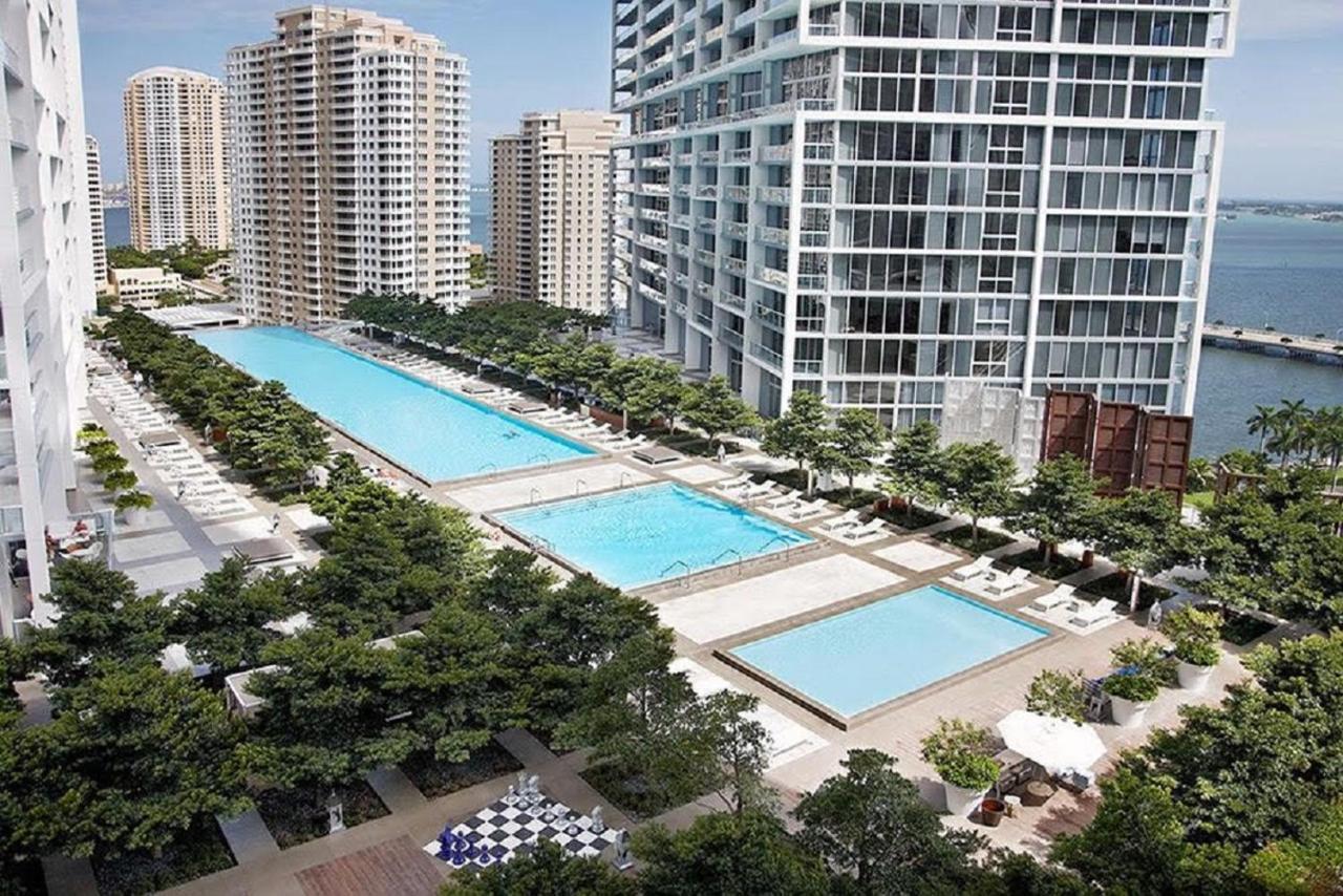 Iconic Luxurious High Ceilings Unit Brickell W Lägenhet Miami Exteriör bild